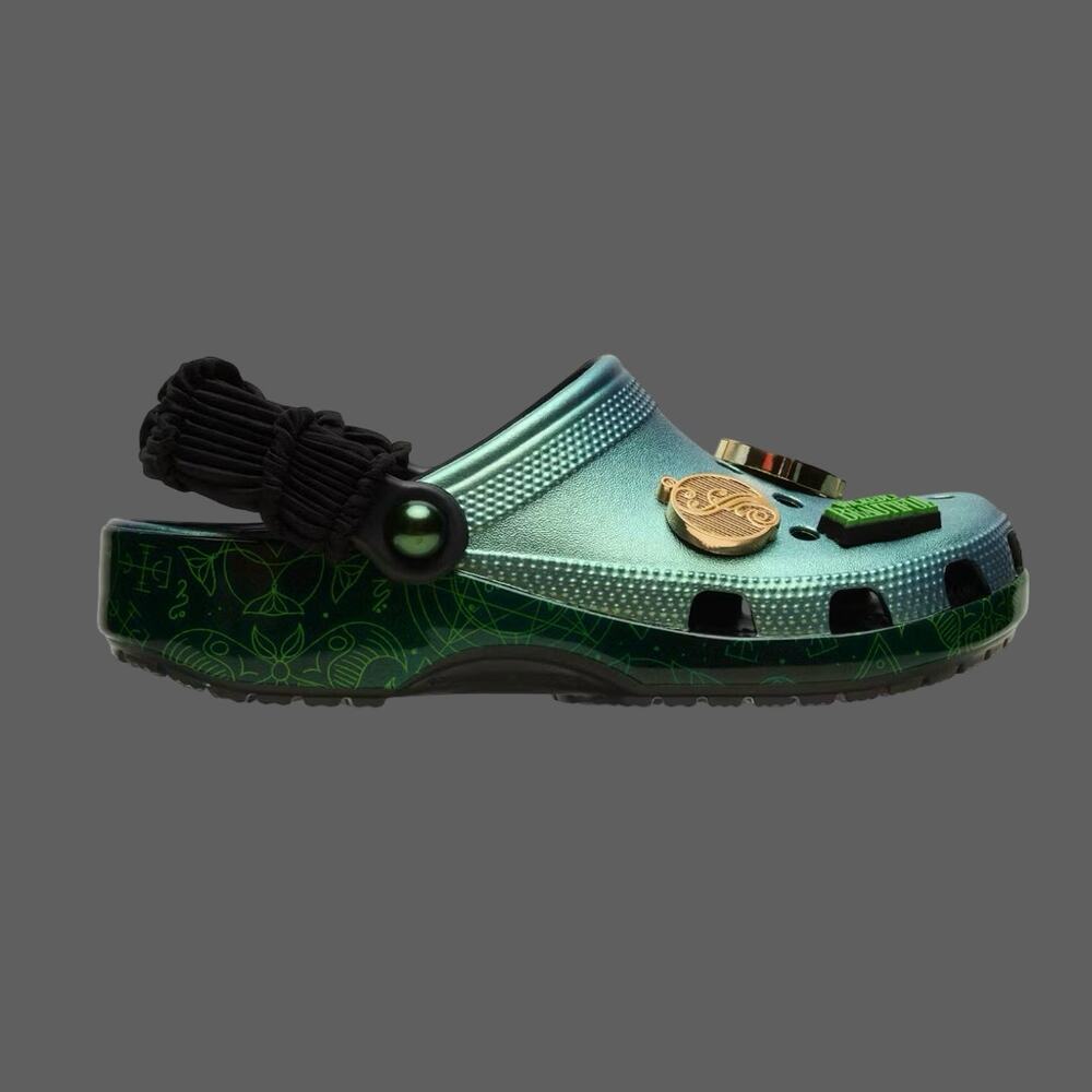Crocs x Wicked Elphaba Classic Clog Glow In The Dark M4 W6